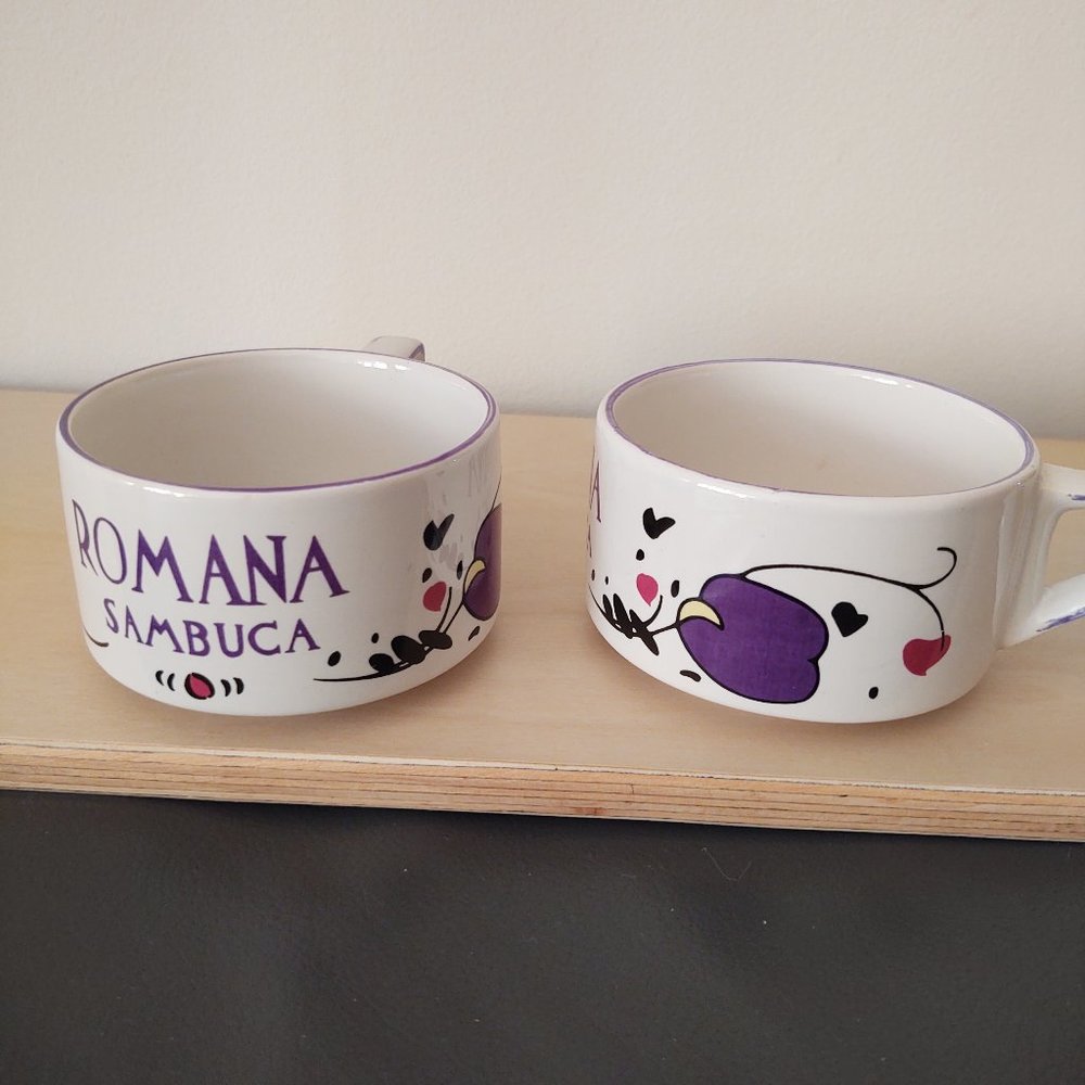 Romana Sambuca mugs